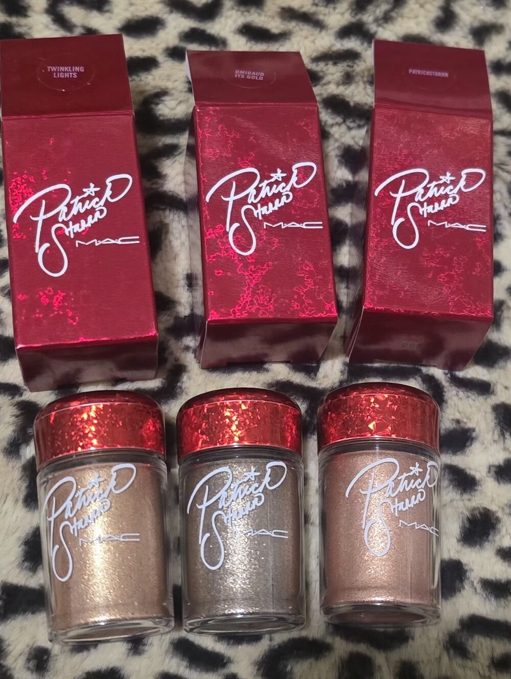 MAC Limited Edition Patrick Starrr Pigments Set Of 3